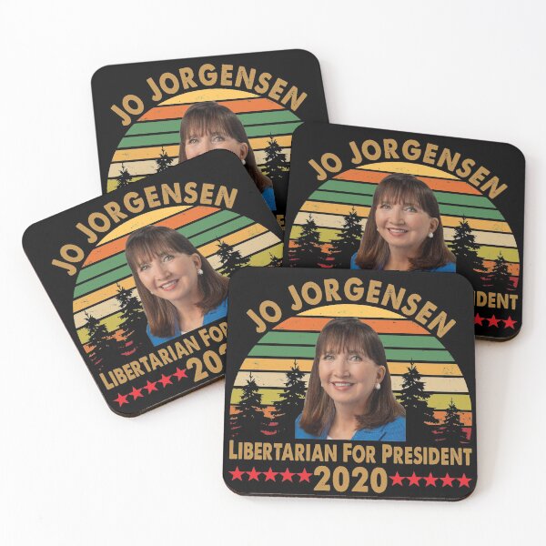 Item preview, Jo Jorgensen Libertarian For President 2020 Red White Blue designed and sold by AfonsoTriop.