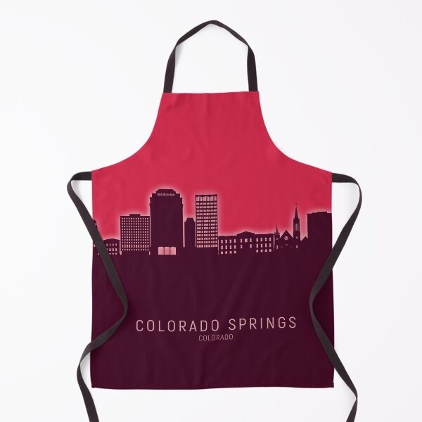 Artikelvorschau, Colorado Springs Colorado Skyline entworfen und verkauft von ArtPrints.