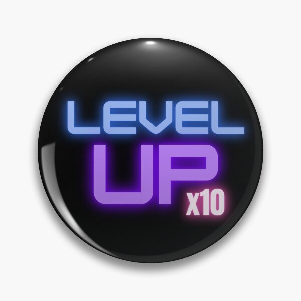 Item preview, Level Up x10 designed and sold by flying-flamingo.