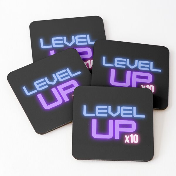 Item preview, Level Up x10 designed and sold by flying-flamingo.
