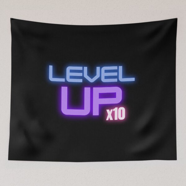 Item preview, Level Up x10 designed and sold by flying-flamingo.
