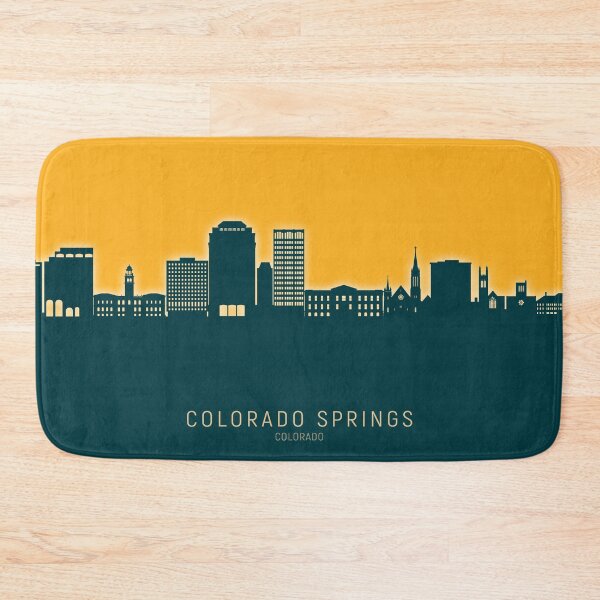 Item preview, Colorado Springs Colorado Skyline designed and sold by ArtPrints.