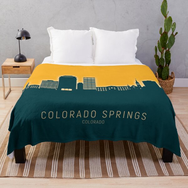 Item preview, Colorado Springs Colorado Skyline designed and sold by ArtPrints.