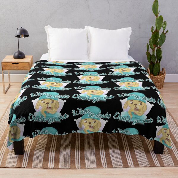 Item preview, When in doubt Don't go out! Cute sleepy puppy designed and sold by jasmineberry.