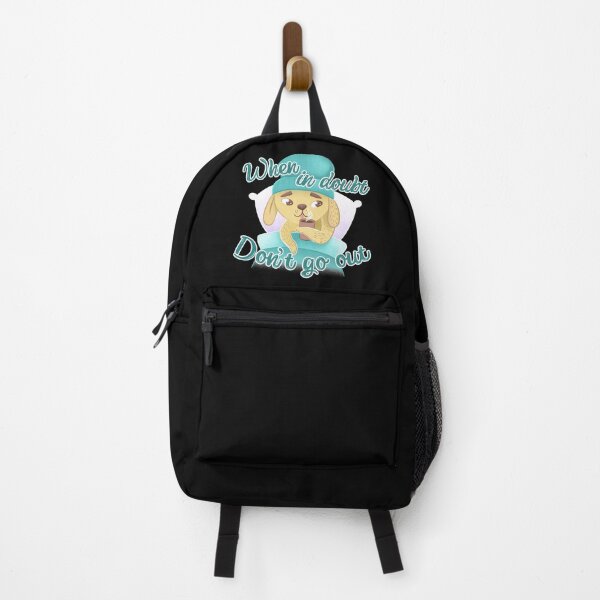 Item preview, When in doubt Don't go out! Cute sleepy puppy designed and sold by jasmineberry.