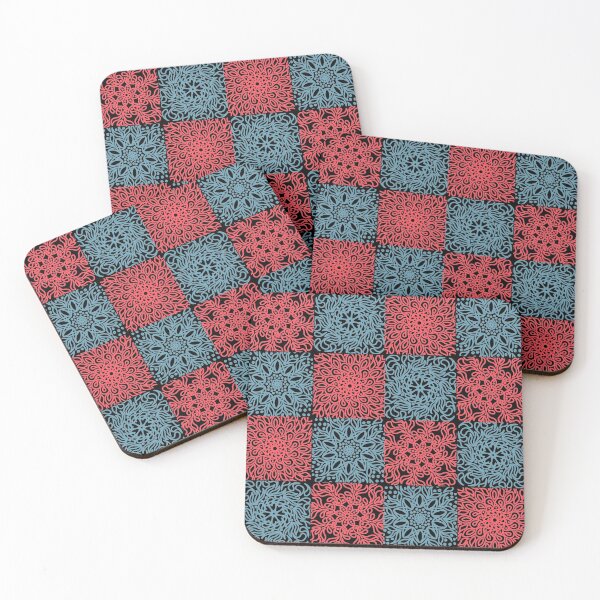 Item preview, Floral Mandala Tiles designed and sold by meleyart.