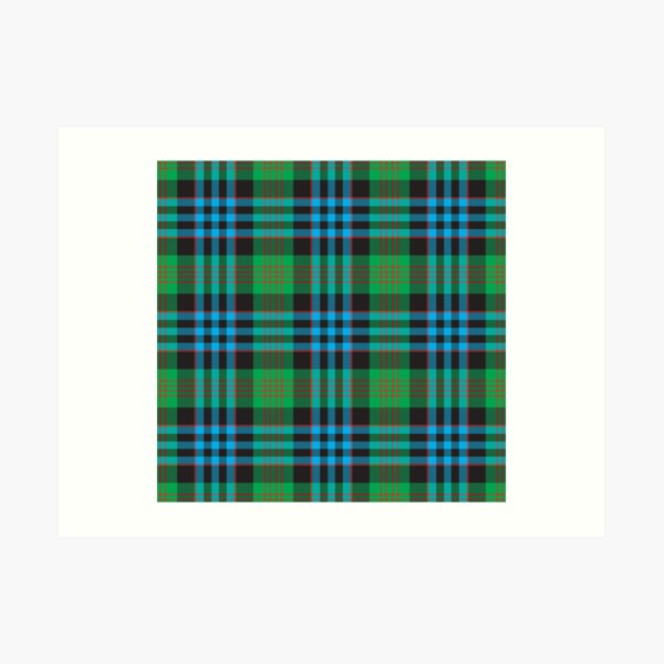 Newlands Tartan Art Print