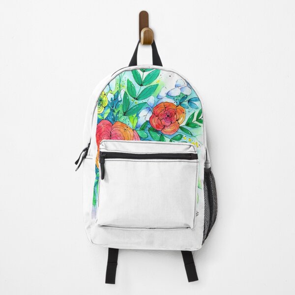 Random Flowers Backpack