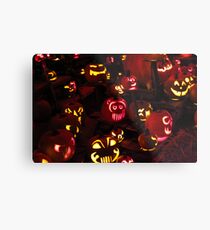 Jack-O-Lanterns 6 Metal Print