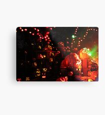 Jack-O-Lanterns 7 Metal Print