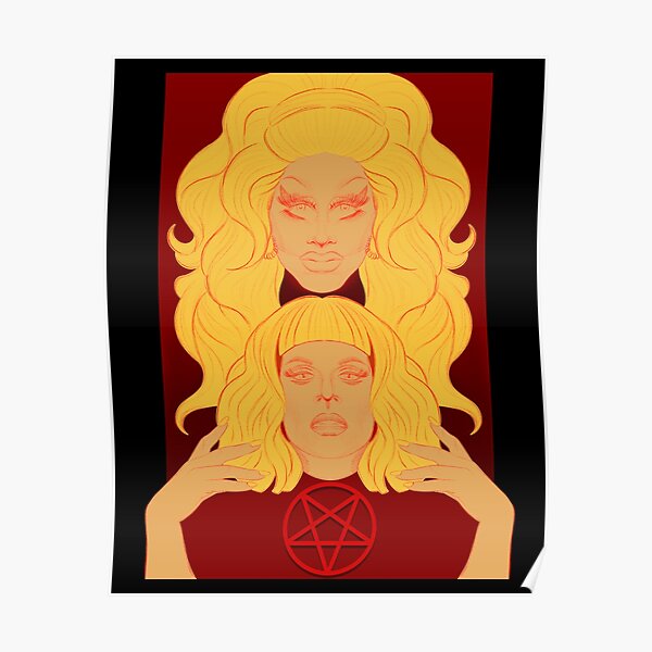 Trixie and Katya Poster