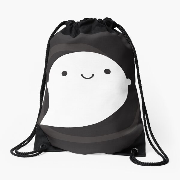 Little Ghost Drawstring Bag