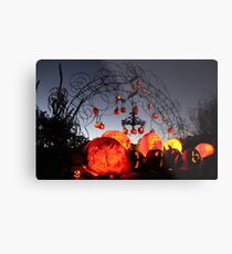 Jack-O-Lanterns 8 Metal Print