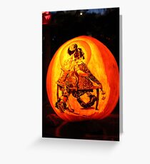 Jack-O-Lantern 4 Greeting Card