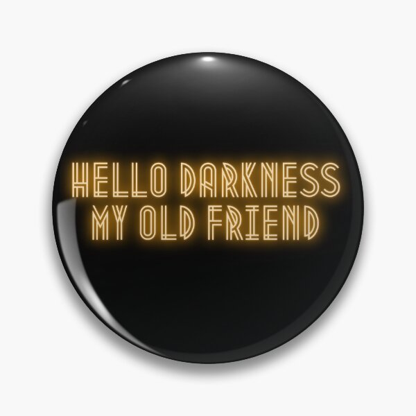 Item preview, Hello Darkness My Old Friend designed and sold by flying-flamingo.