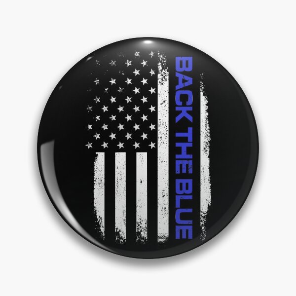 Item preview, Best American Flag Back The Blue Police Birthday Shirt Independence Fathers Day T Shirt designed and sold by tuanitus.