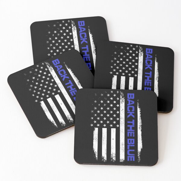 Item preview, Best American Flag Back The Blue Police Birthday Shirt Independence Fathers Day T Shirt designed and sold by tuanitus.