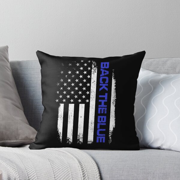 Item preview, Best American Flag Back The Blue Police Birthday Shirt Independence Fathers Day T Shirt designed and sold by tuanitus.