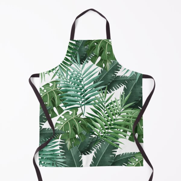 Item preview, Tropical Jungle Leaves Pattern designed and sold by KA DESIGNS.