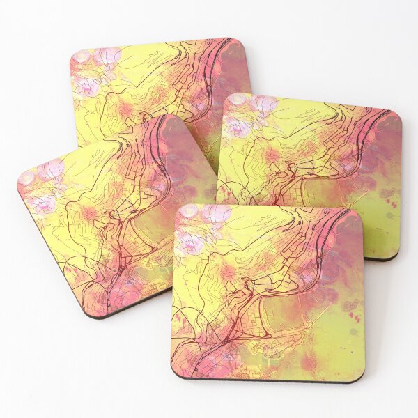 Item preview,  Monaco Street Map Magma Explosion designed and sold by IvonDesign.