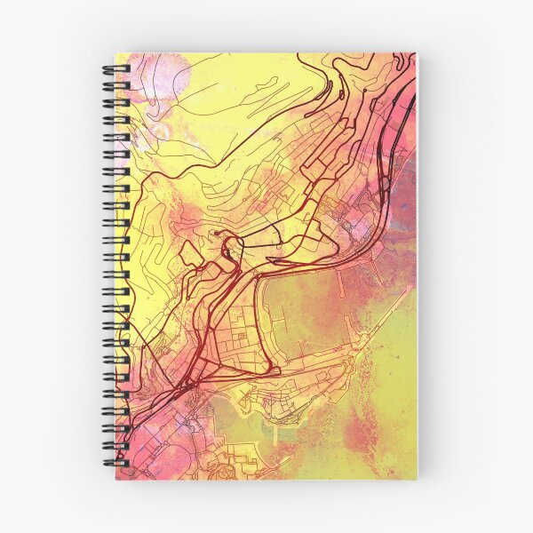 Item preview,  Monaco Street Map Magma Explosion designed and sold by IvonDesign.