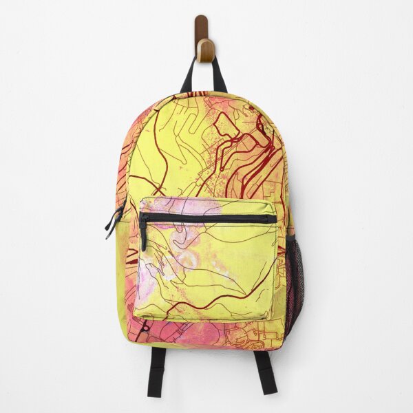 Item preview, Monaco Street Map Magma Explosion designed and sold by IvonDesign.