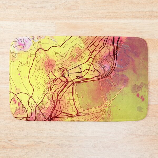 Item preview,  Monaco Street Map Magma Explosion designed and sold by IvonDesign.