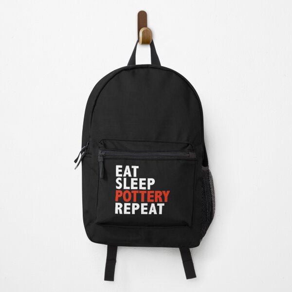 Item preview, Eat Sleep Pottery Repeat Ceramic Maker Gifts designed and sold by losttribe.