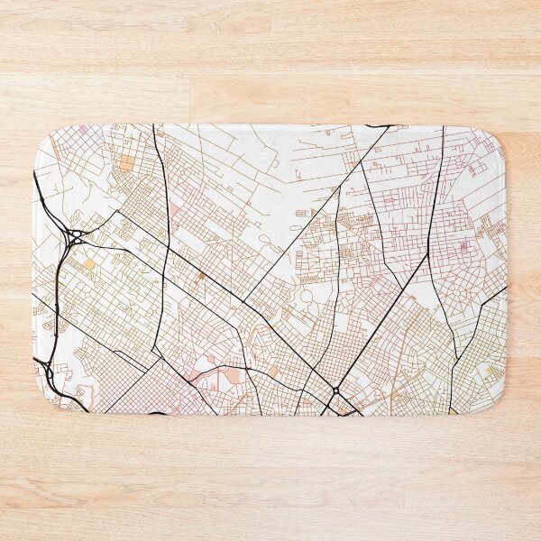 Item preview, Montevideo Uruguay Street Map Color designed and sold by IvonDesign.