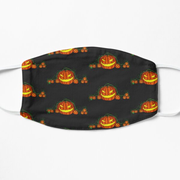 jack'O lantern patch Mask