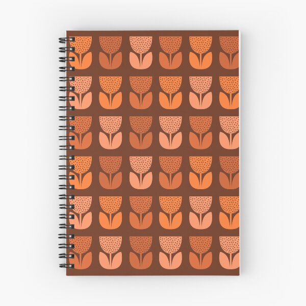 Item preview, Geometric Pattern: Poppy: Dark Orange designed and sold by Red Wolf.
