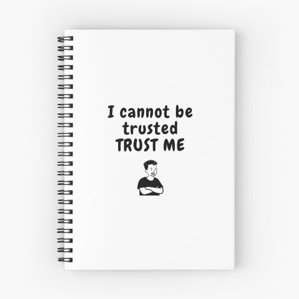 Item preview, I cannot be trusted sarcastic quote t shirt  designed and sold by HIPNOTIZAR  CRAFTS.