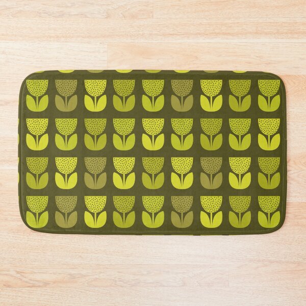 Item preview, Geometric Pattern: Poppy: Dark Green designed and sold by Red Wolf.