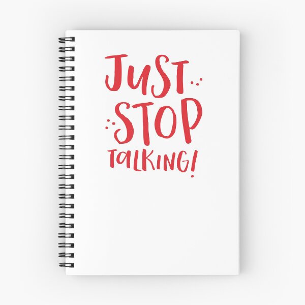 Item preview, Just stop talking designed and sold by jazzydevil.