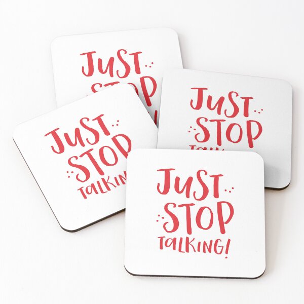Item preview, Just stop talking designed and sold by jazzydevil.