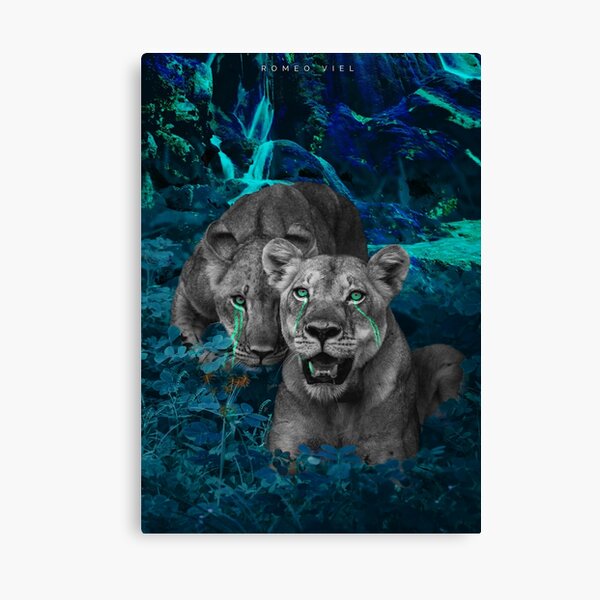 Paradis du Lion Impression sur toile