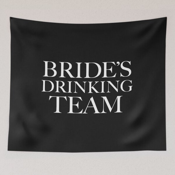 Item preview, Bride Drinking Team Bachelorette Party Hens Night designed and sold by losttribe.