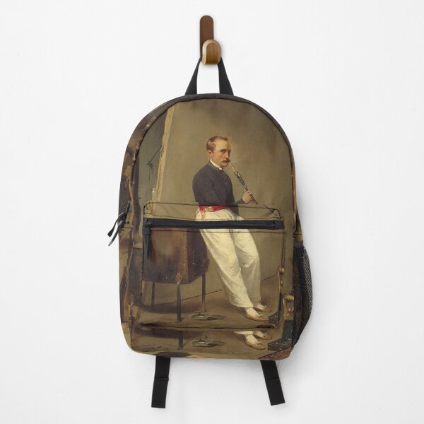 Item preview, Horace Vernet, Self-Portrait with Pipe - Horace Vernet designed and sold by themasters.
