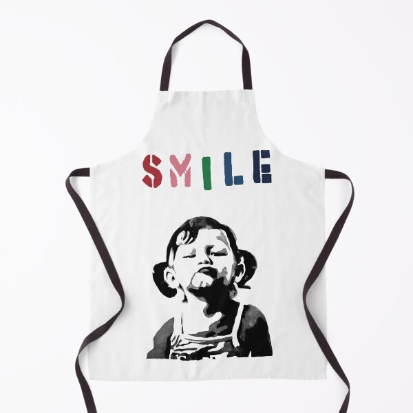 Item preview, Banksy - Smile designed and sold by STREETARTCORNER.