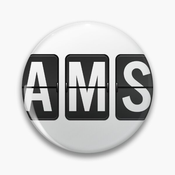 Item preview, AMS - Amsterdam airport code designed and sold by mattpanta.