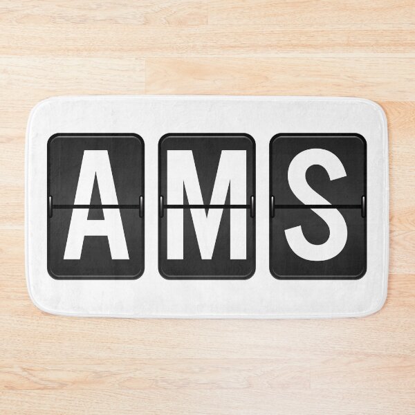 Item preview, AMS - Amsterdam airport code designed and sold by mattpanta.