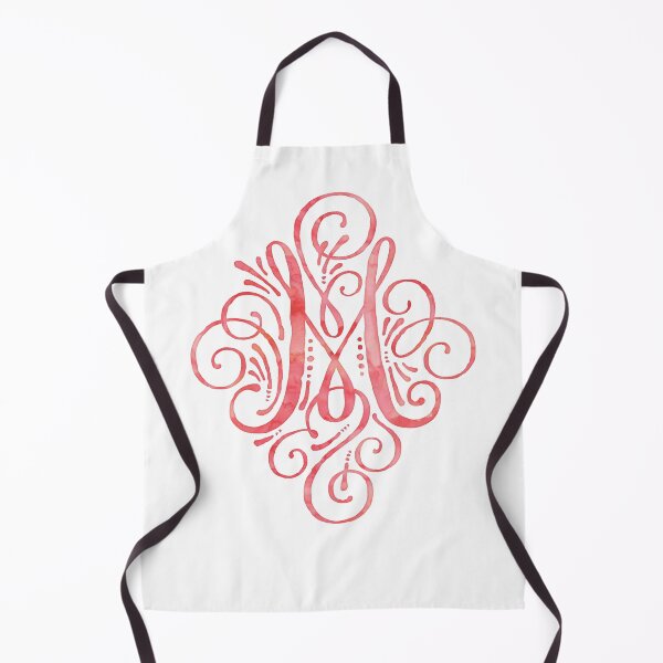 Item preview, Monogram M Watercolor Typography designed and sold by junkydotcom.