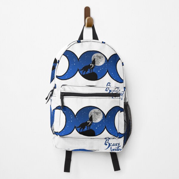 Item preview, Bass Instinct Triple Moon Wolf designed and sold by BassInstinct.