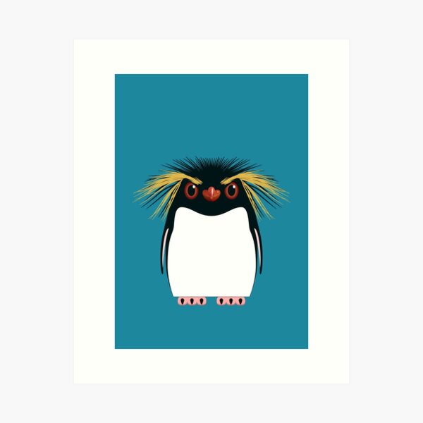Item preview, Rockhopper Penguin designed and sold by 6040.studio.