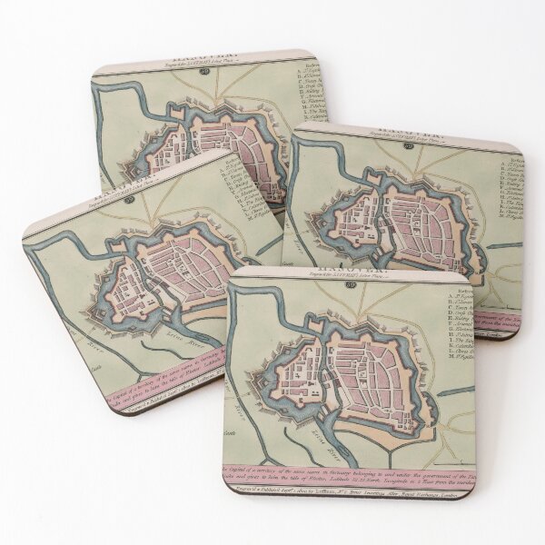 Item preview, Vintage Map of Hanover Germany (1800) designed and sold by BravuraMedia.