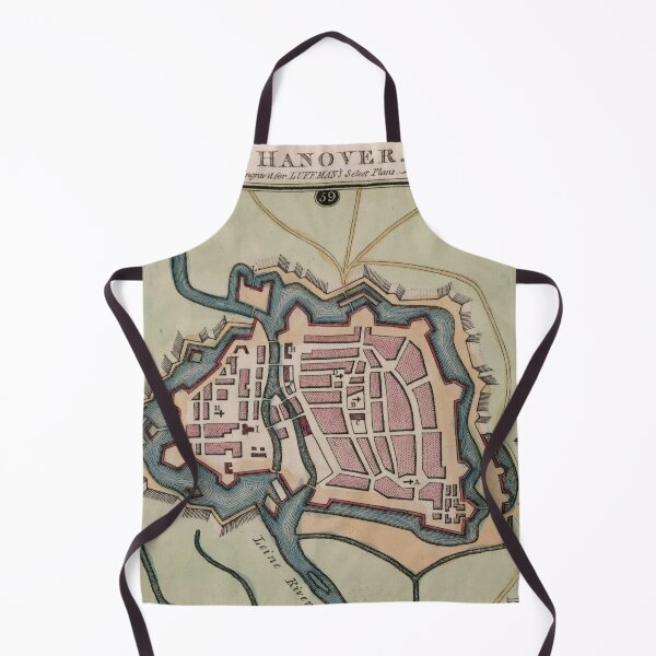 Item preview, Vintage Map of Hanover Germany (1800) designed and sold by BravuraMedia.