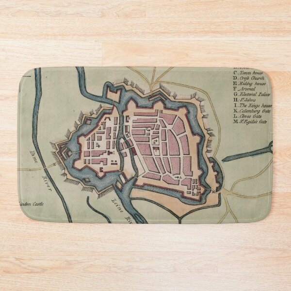 Item preview, Vintage Map of Hanover Germany (1800) designed and sold by BravuraMedia.