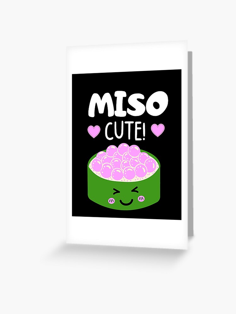 You Maki Miso Happy Kawaii Gift for Sushi Lovers Art Print