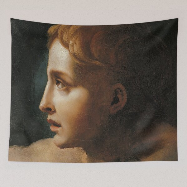 Item preview, Study of the Head of a Youth - Théodore Géricault designed and sold by themasters.