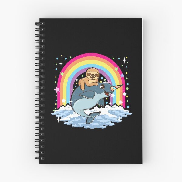 Item preview, Cute Sloth Riding Narwhal The Unicorn Of The Sea designed and sold by perfectpresents.